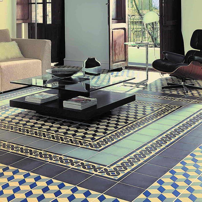 Klinker Tenfors 1900 Marin 20x20 cm