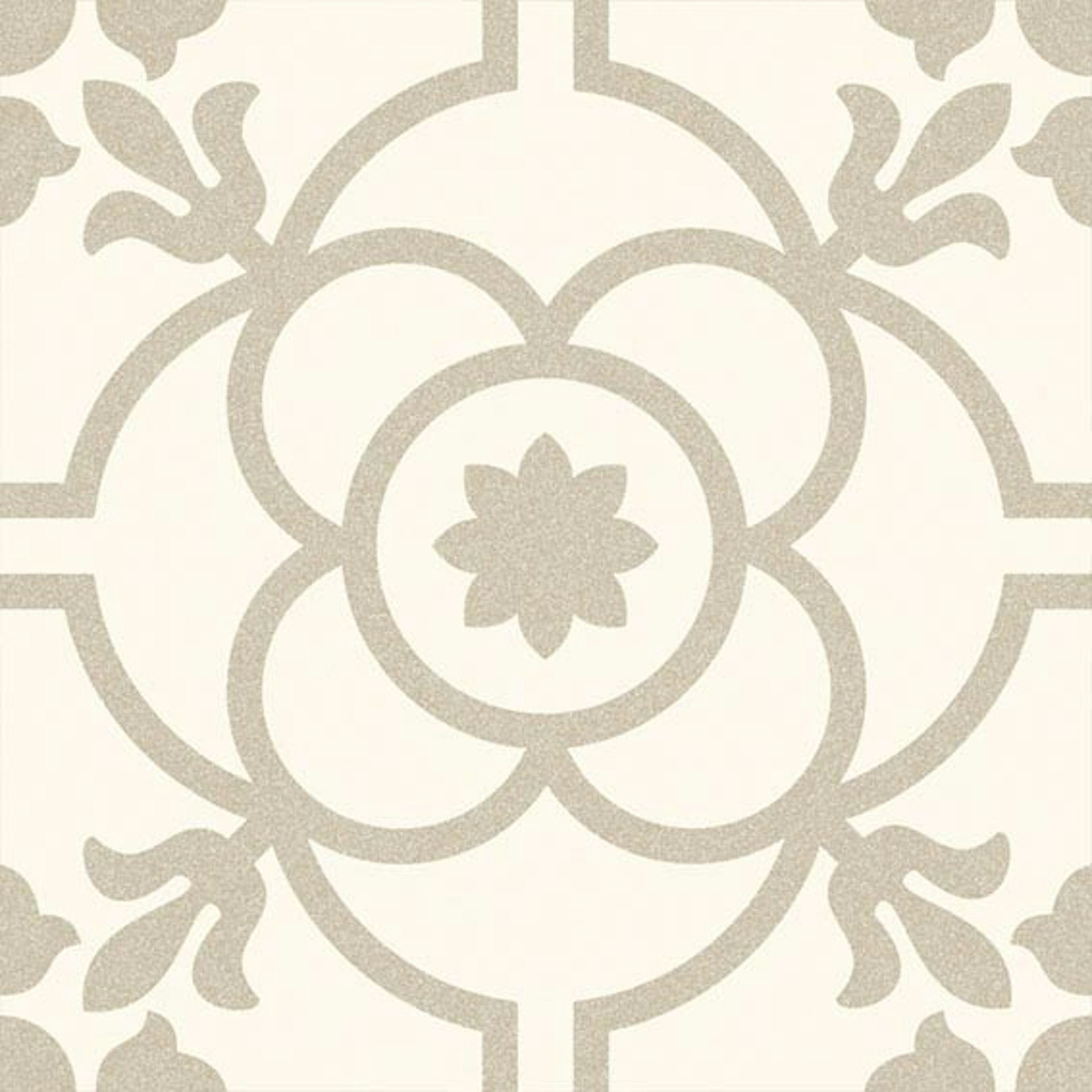 Klinker Tenfors Blomknopp Bone 20x20 cm