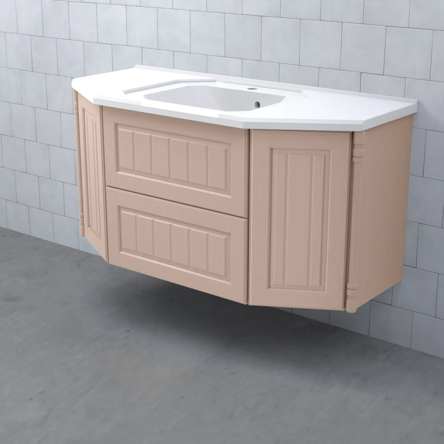 Tvättställsskåp Björbo Badrum Valhall Lådor