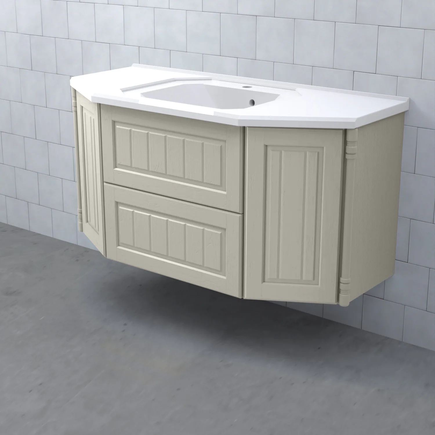 Tvättställsskåp Björbo Badrum Valhall Lådor