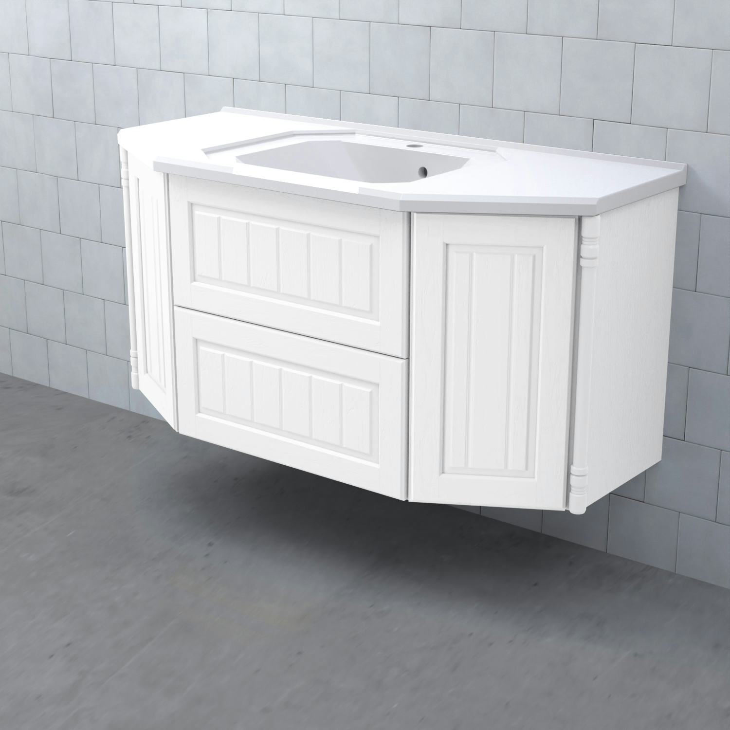 Tvättställsskåp Björbo Badrum Valhall Lådor