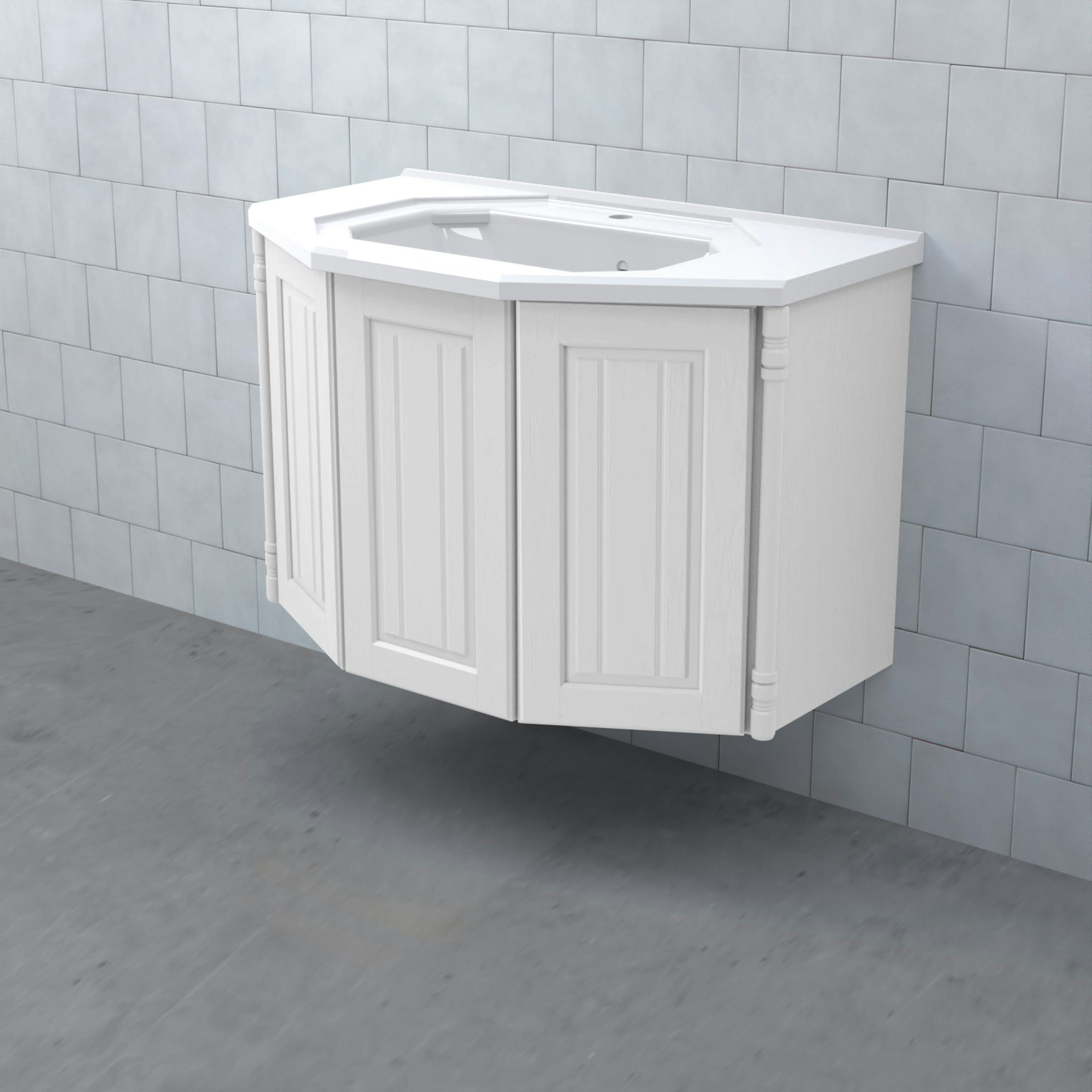 Tvättställsskåp Björbo Badrum Valhall Luckor