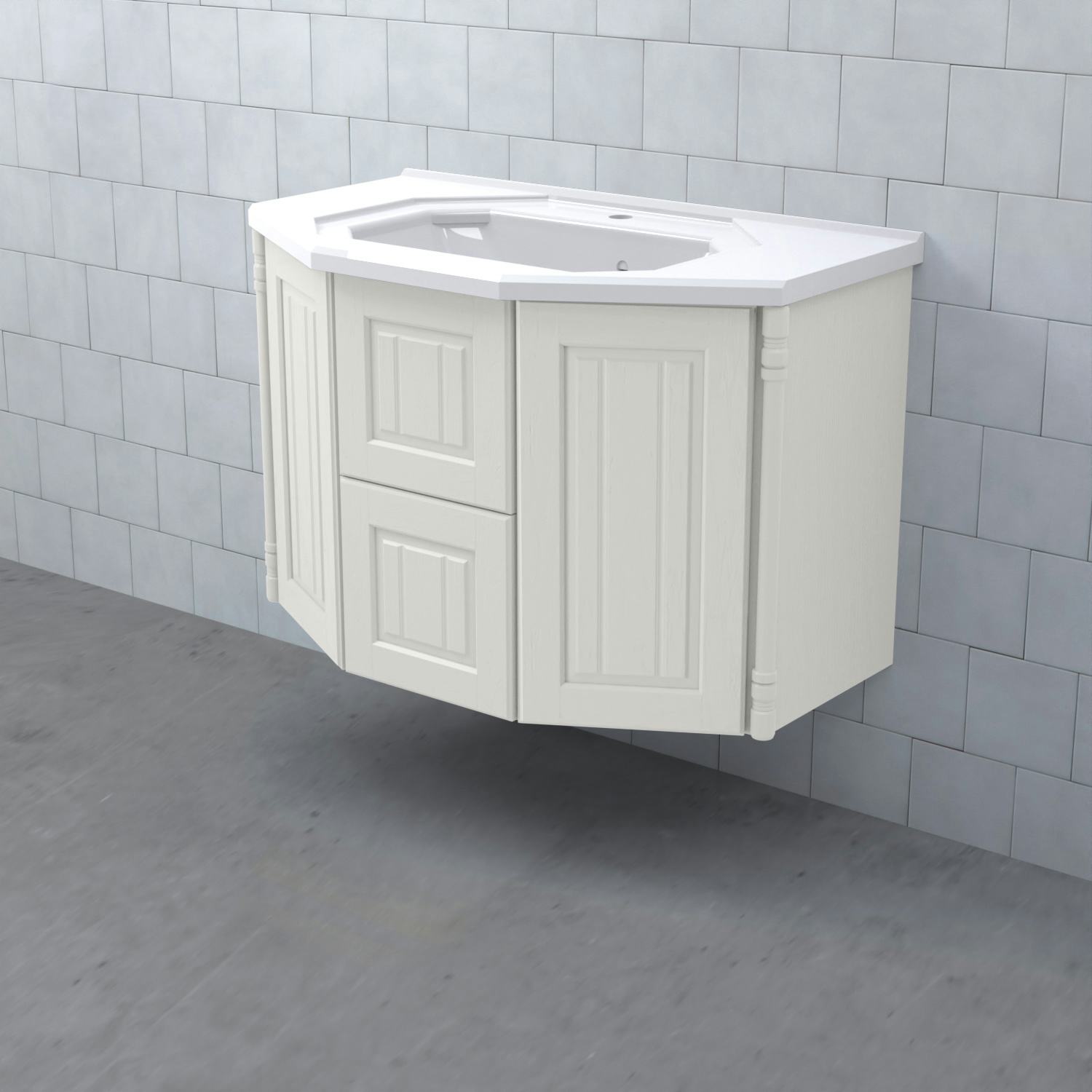 Tvättställsskåp Björbo Badrum Valhall Lådor