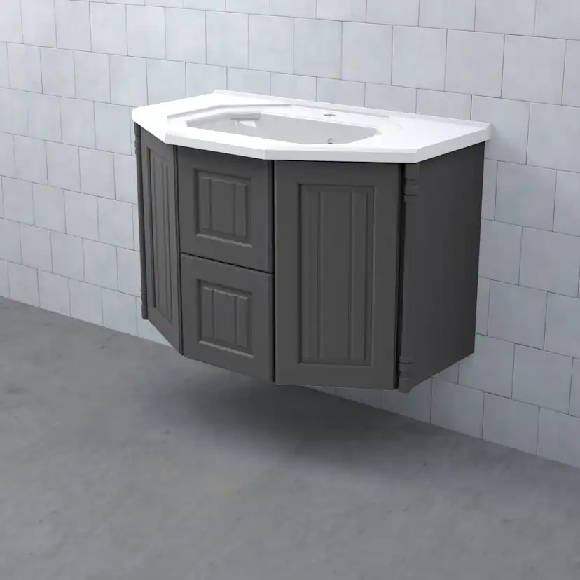 Tvättställsskåp Björbo Badrum Valhall Lådor