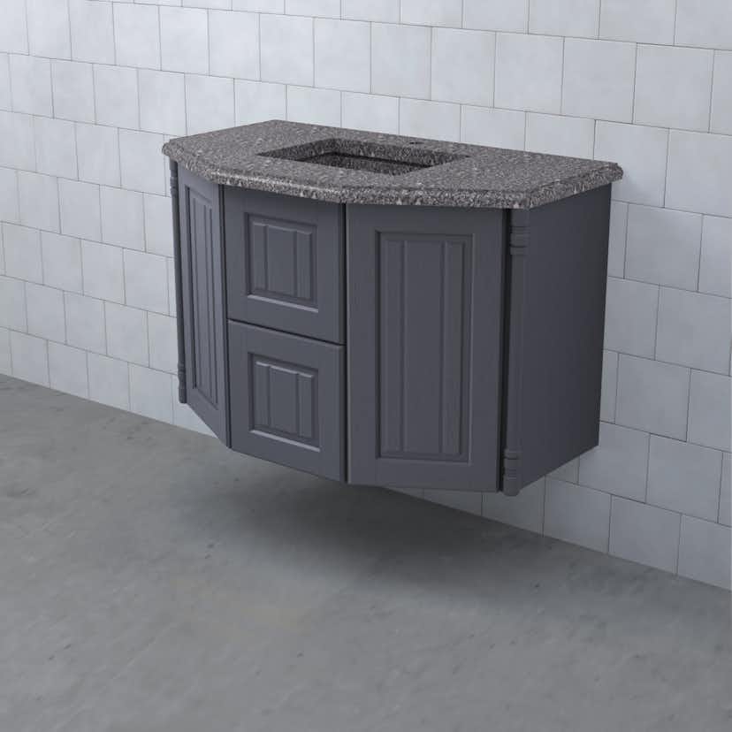 Tvättställsskåp Björbo Badrum Valhall Lådor