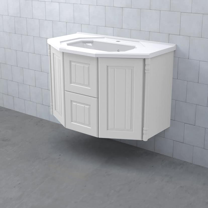 Tvättställsskåp Björbo Badrum Valhall Lådor