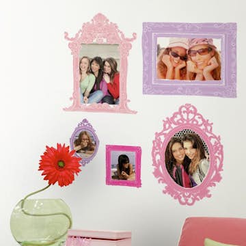 Väggdekor RoomMates Pink & Purple Frames