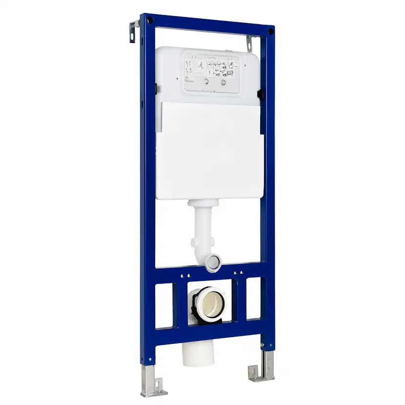 Toalettpaket Hafa Wall med WC-fixtur och Spolplatta