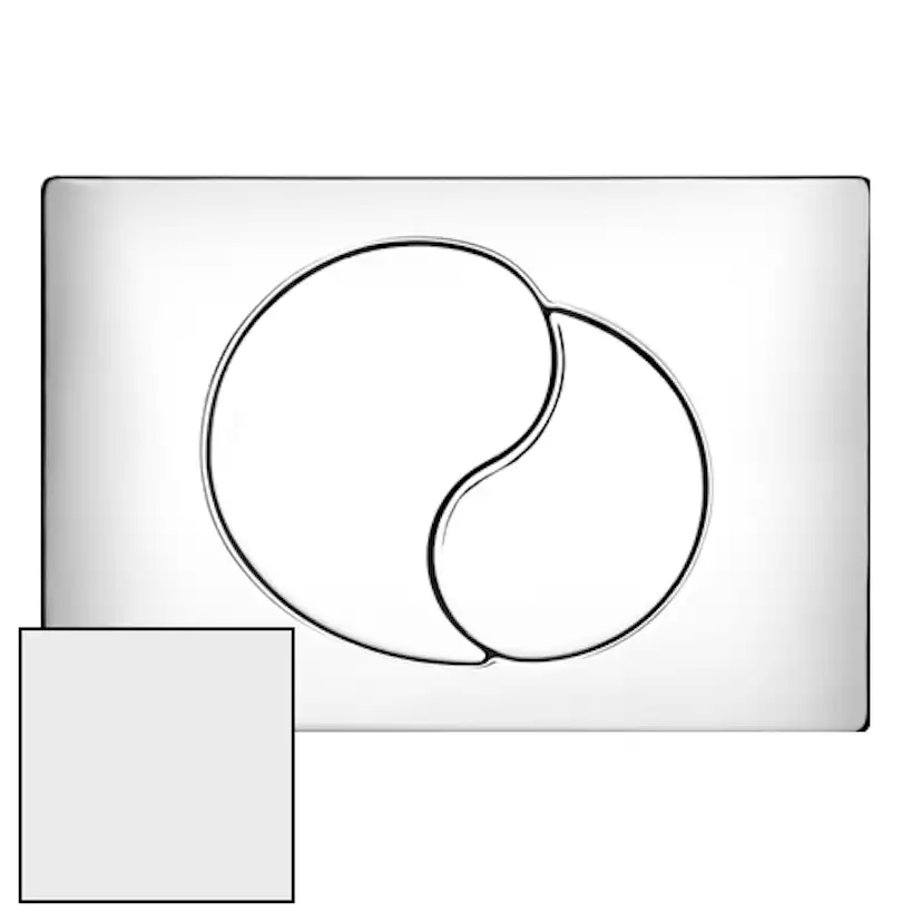 Toalettpaket Hafa Wall med WC-fixtur och Spolplatta