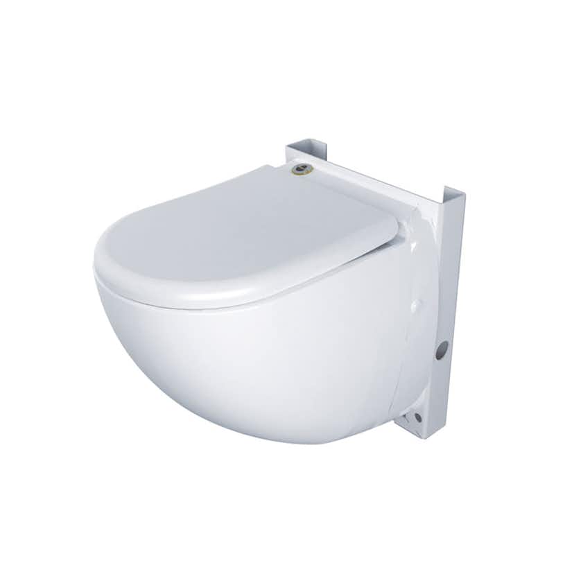 Vägghängd Toalettstol Saniflo Sanicompact Comfort Silence ECO+