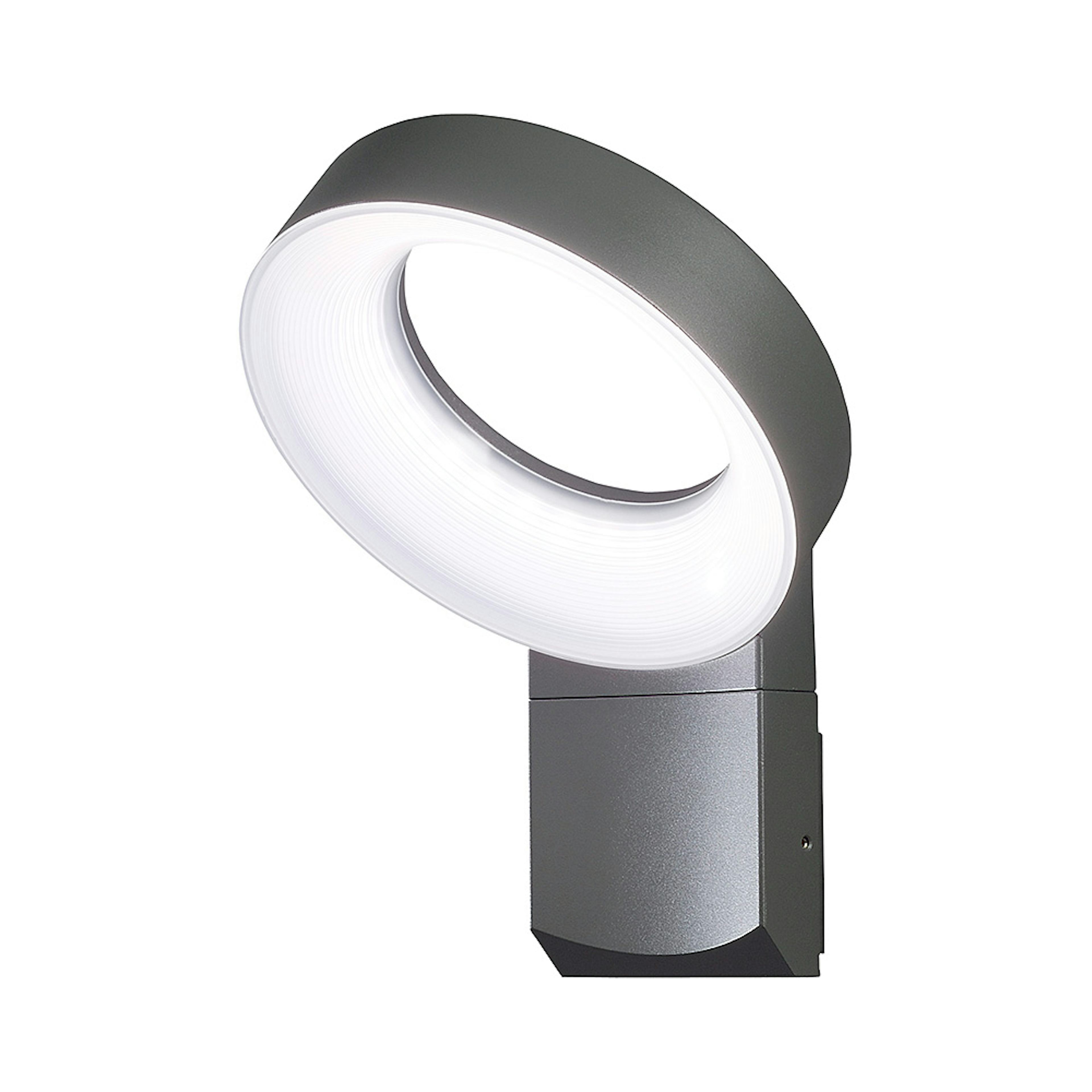 Vägglykta Gnosjö Konstsmide Asti LED High Power Mörkgrå