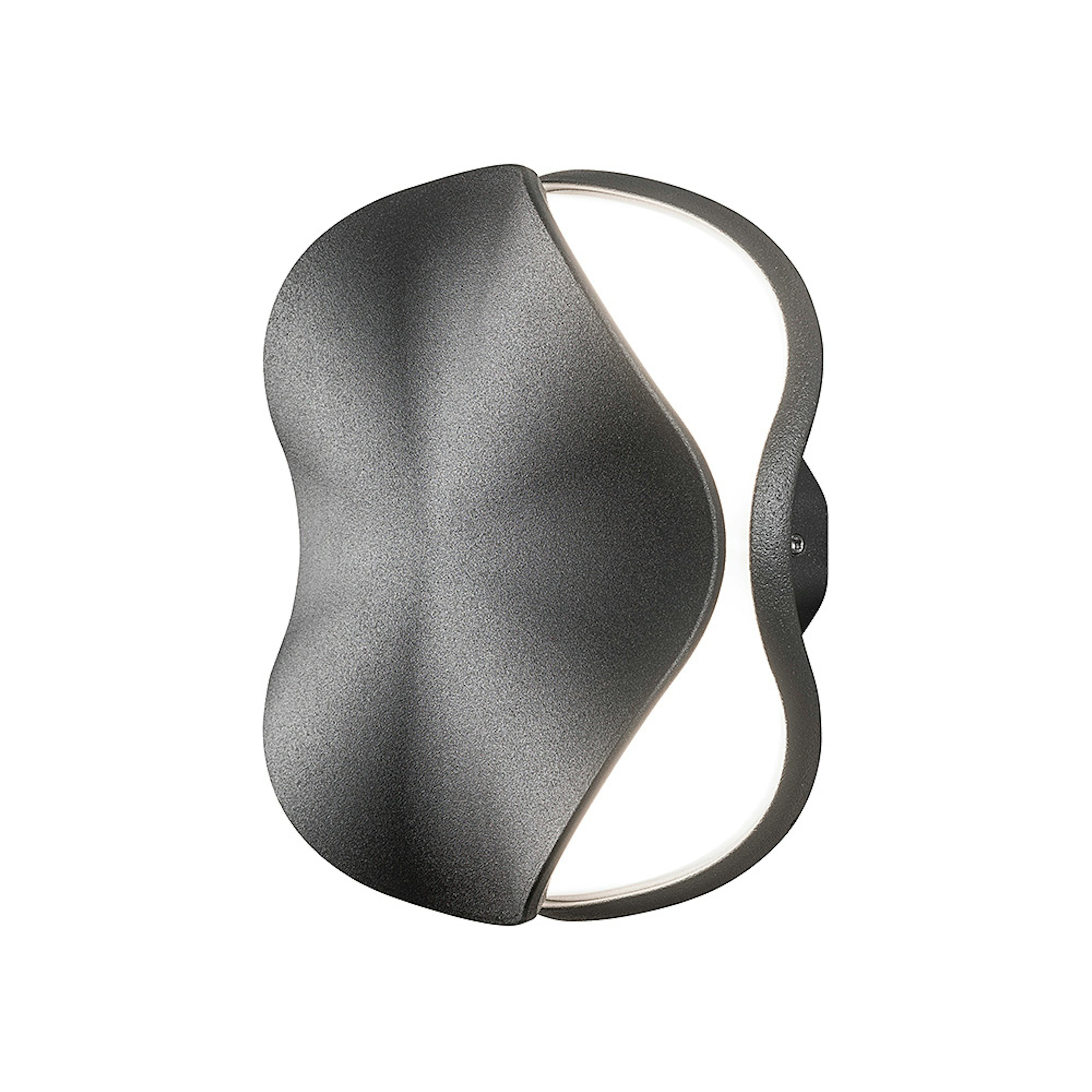 Vägglykta Gnosjö Konstsmide Matera 4W High Power LED Mörkgrå