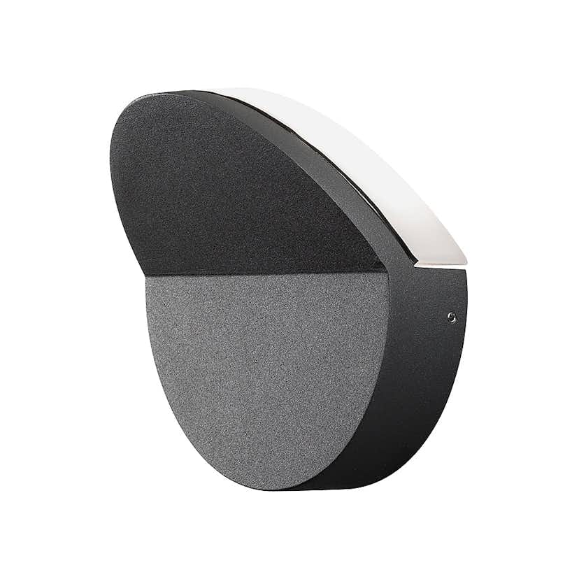 Vägglykta Gnosjö Konstsmide Matera 5W High Power LED Mörkgrå