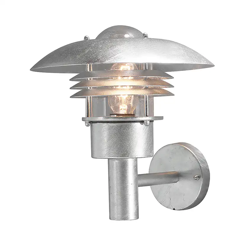 Vägglykta Gnosjö Konstsmide Modena Upp E27 Galvaniserad 27x29x29