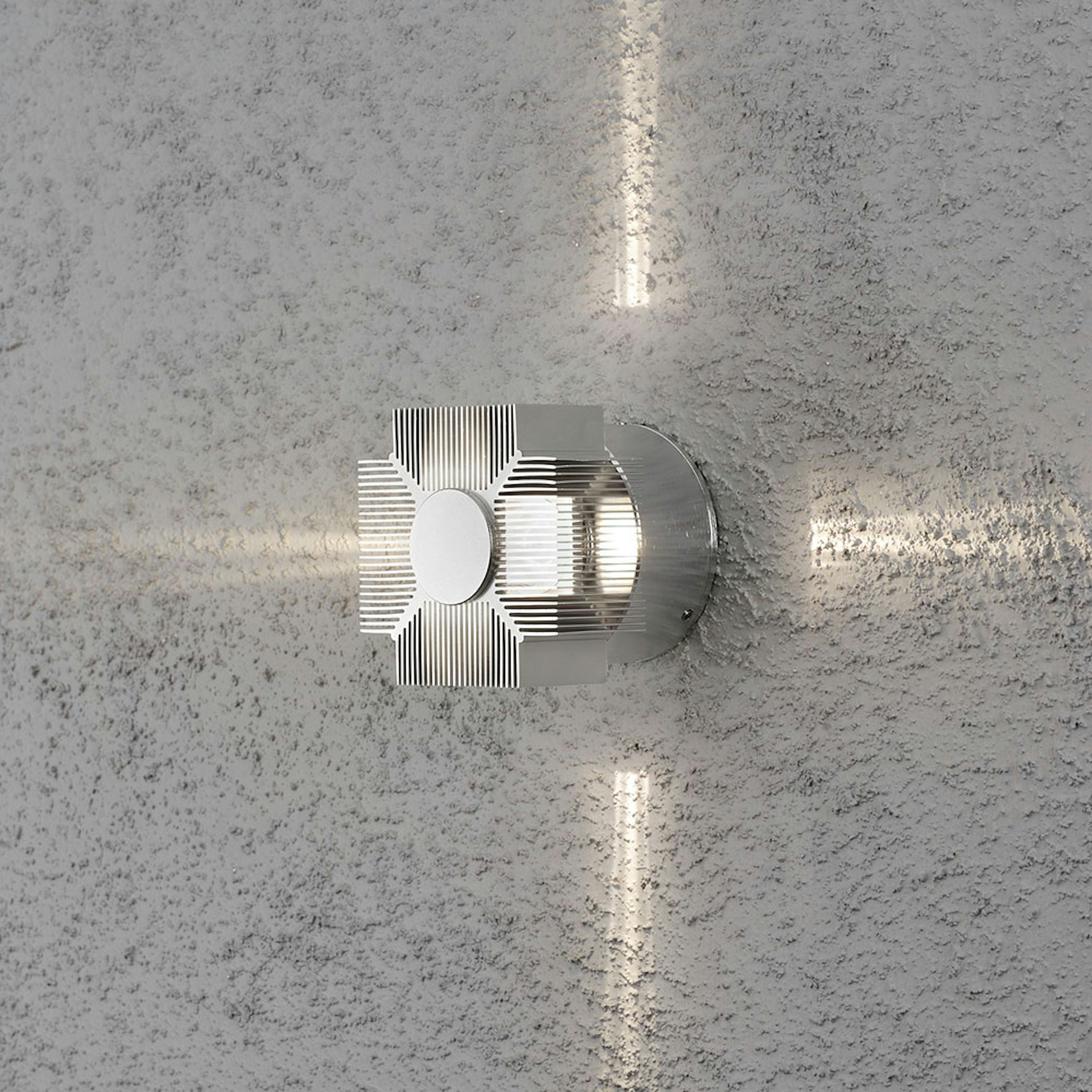 Vägglykta Gnosjö Konstsmide Monza 3W High Power LED Alu