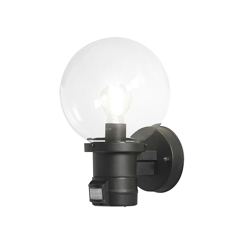 Vägglykta Gnosjö Konstsmide Nemi E27 Rörelsevakt