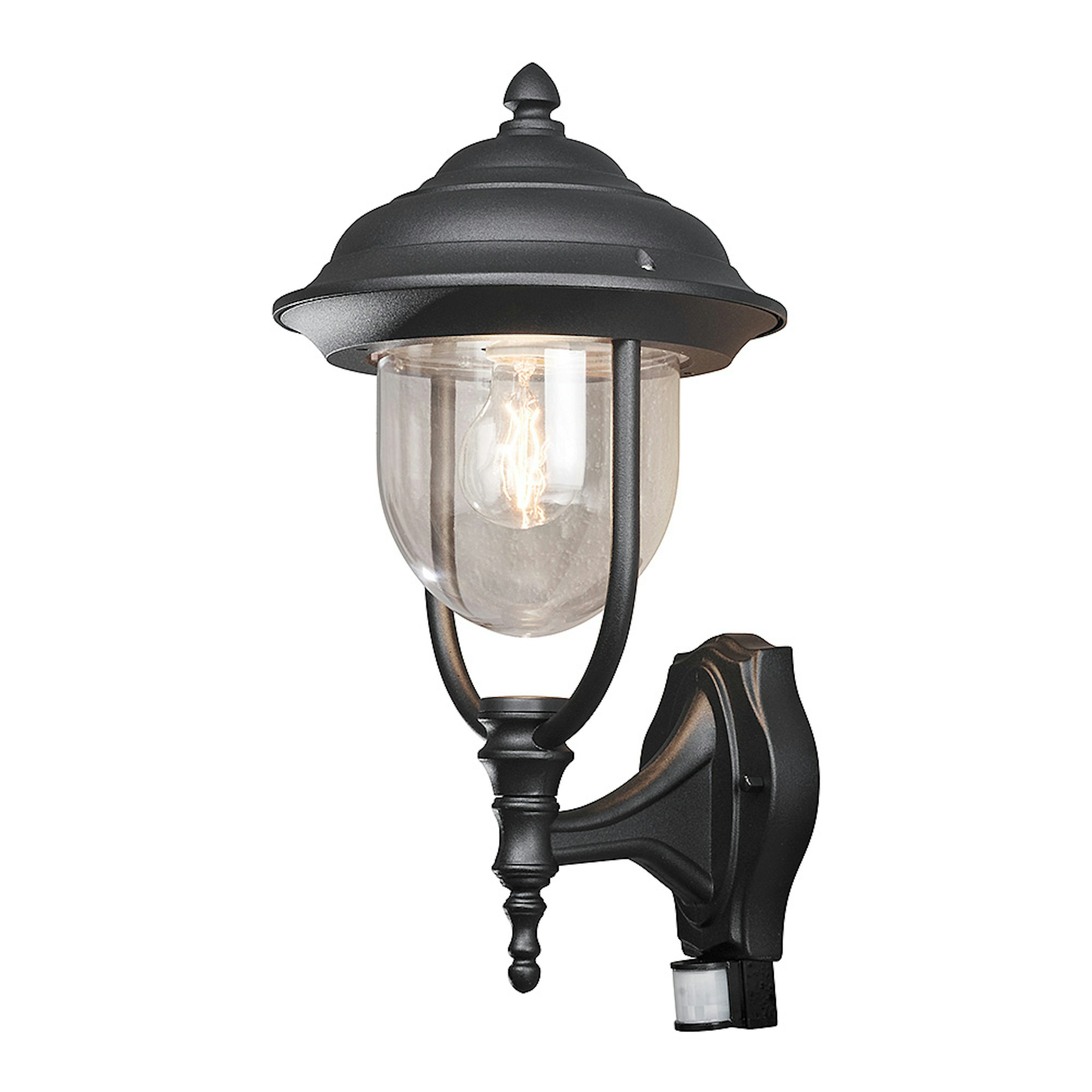 Vägglykta Gnosjö Konstsmide Parma Upp E27 Rörelsevakt