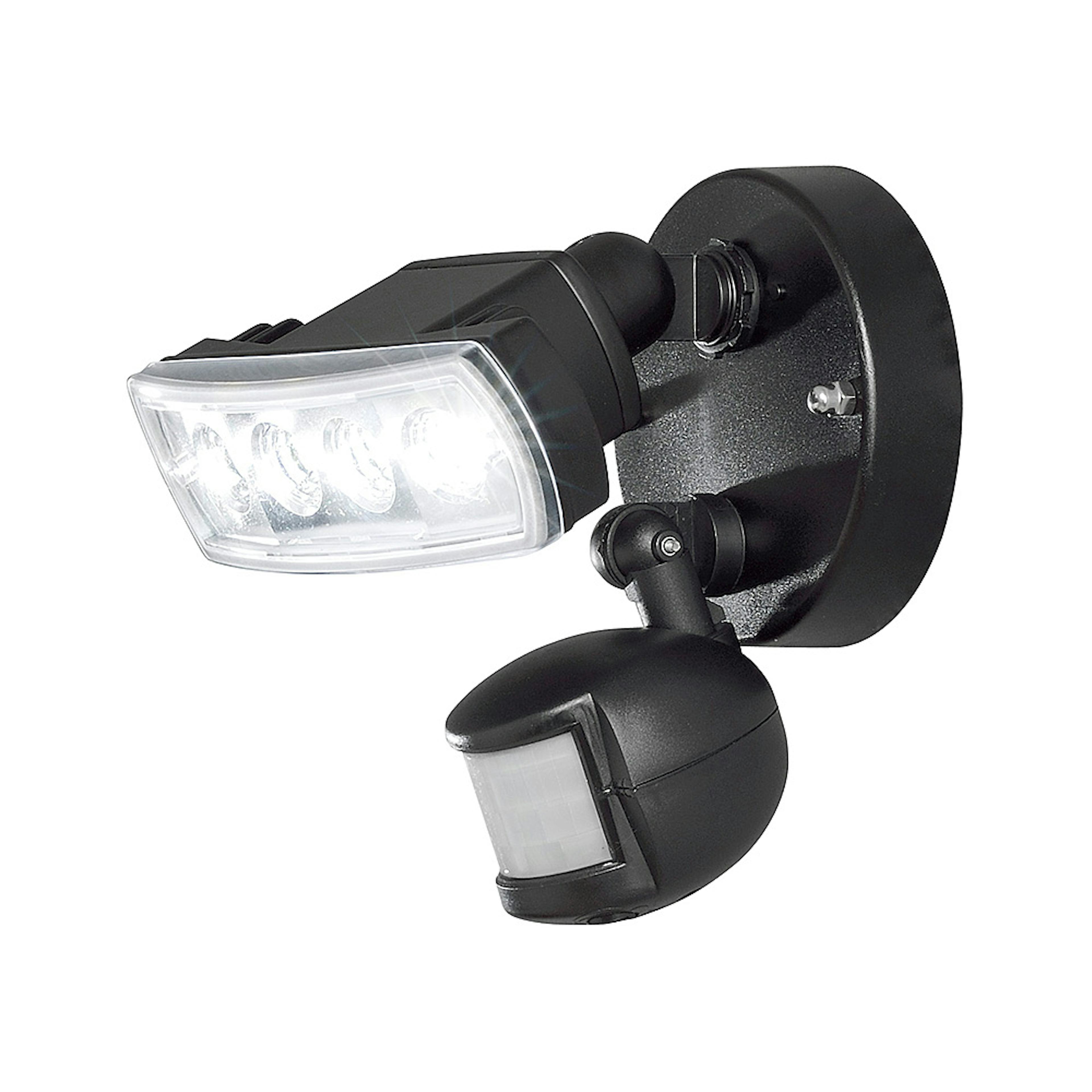 Vägglykta Gnosjö Konstsmide Prato 4x1W LED Rörelsevakt