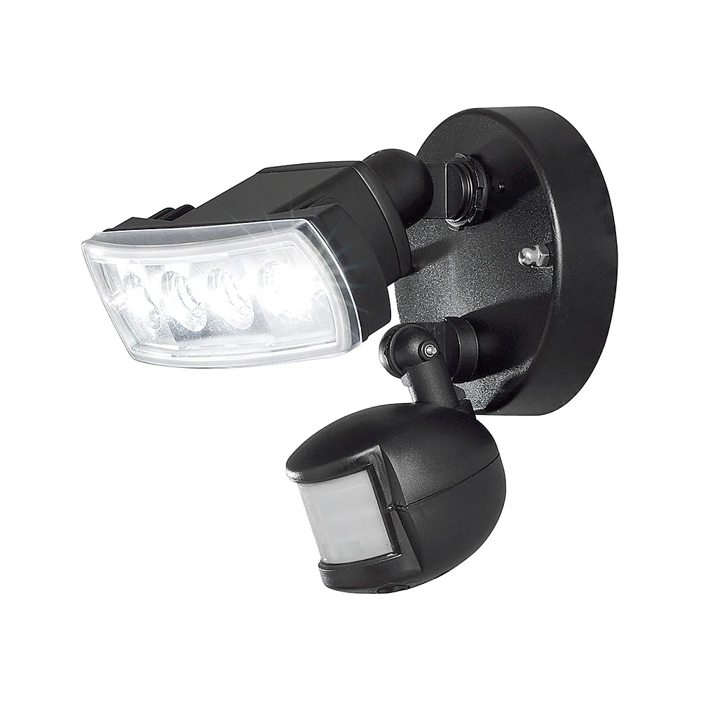 Vägglykta Gnosjö Konstsmide Prato 4x1W LED Rörelsevakt