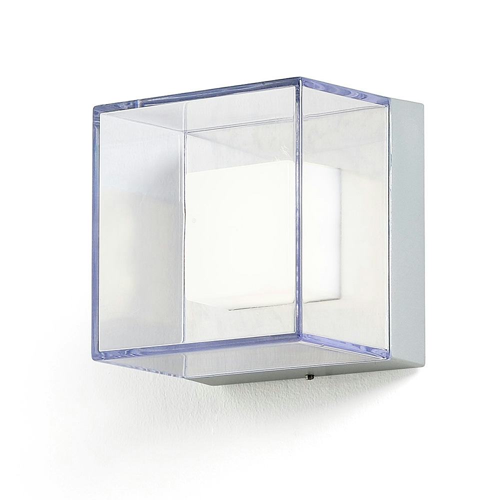 Vägglykta Gnosjö Konstsmide Sanremo 6W High Power LED Alu