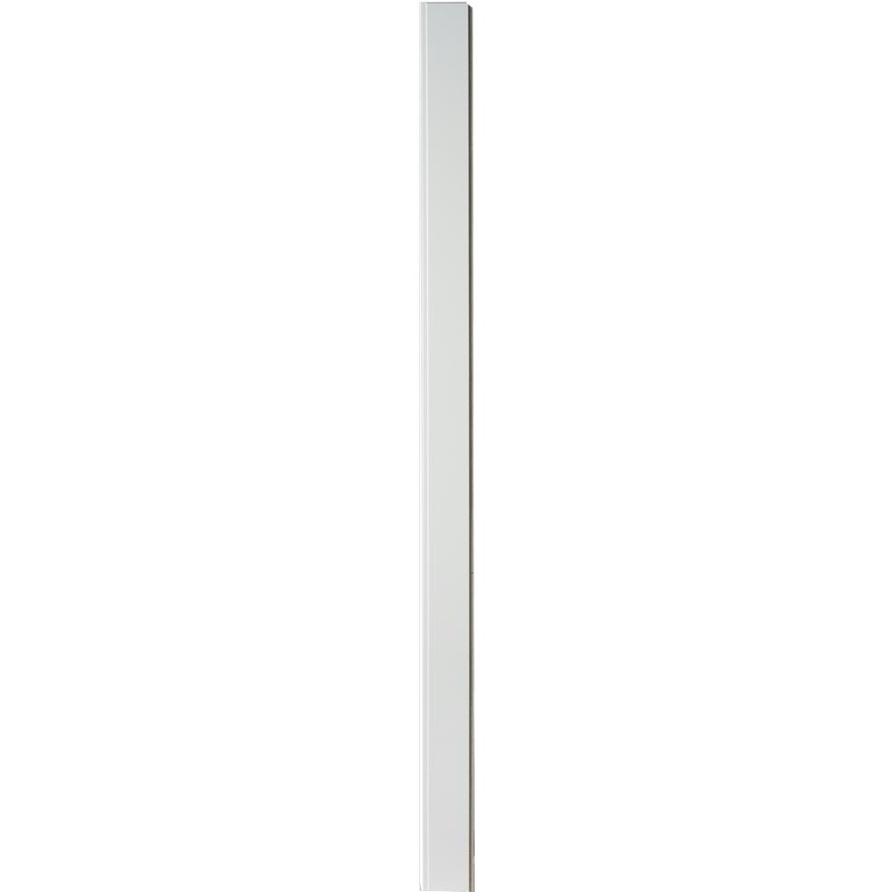 Väggpanel Huntonit penselmålad Vit