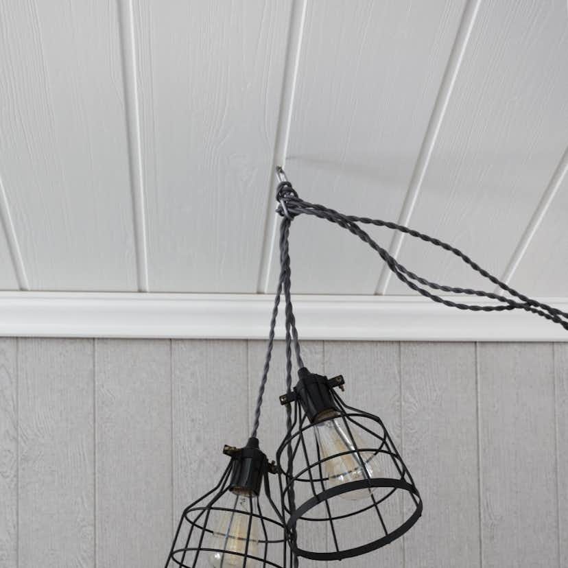 Väggpanel Huntonit Wood Vit