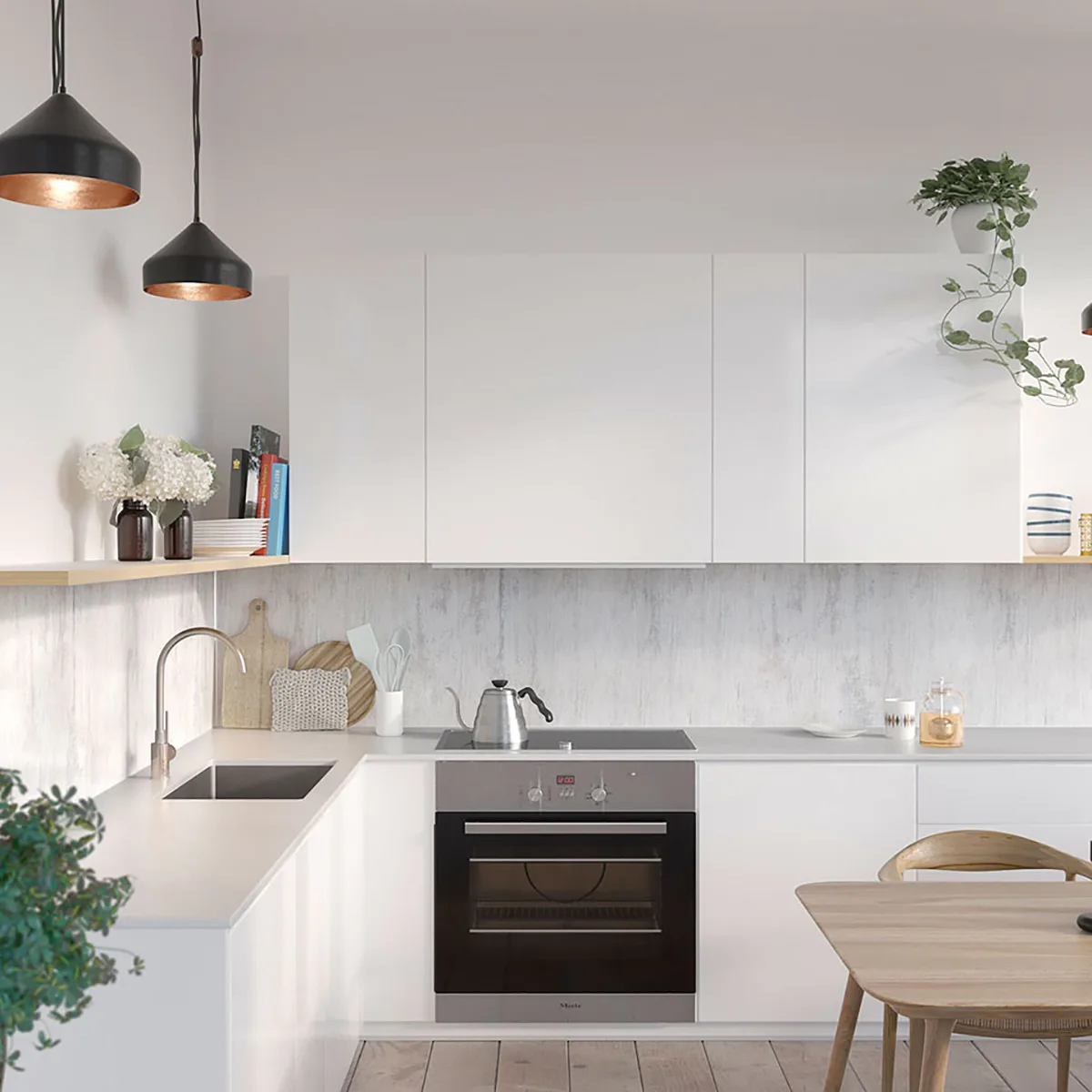 Stänkskyddsskiva Fibo Shabby Chic 2898-K00 RU