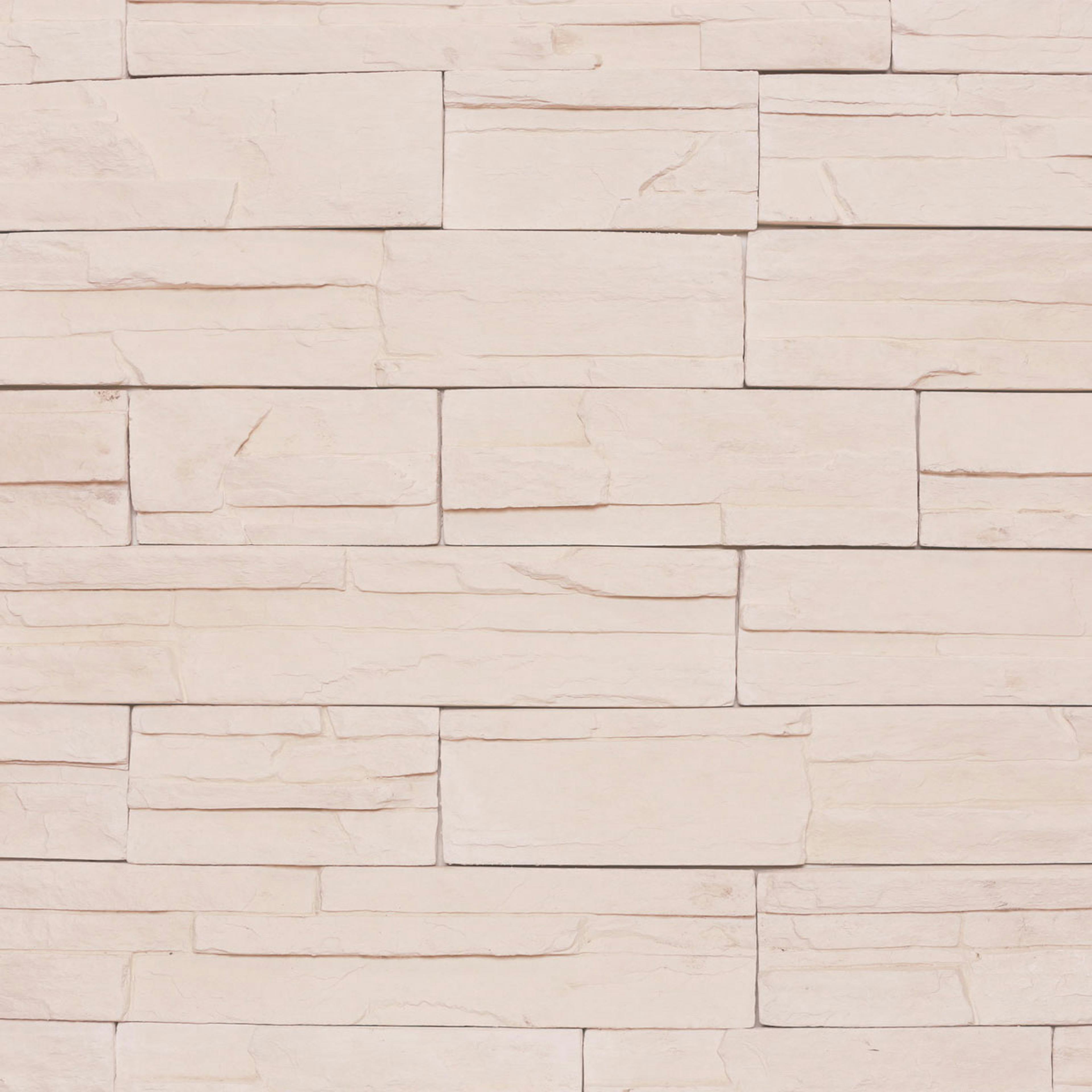 Väggsten ArtStone Flatsten Profit Rustic Stone White