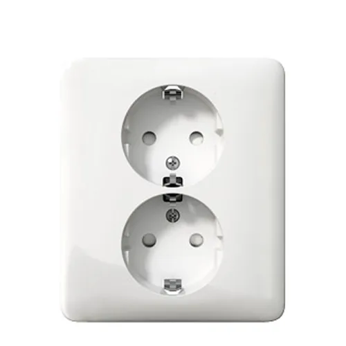 Vägguttag Schneider Electric Exxact Primo 2-vägs