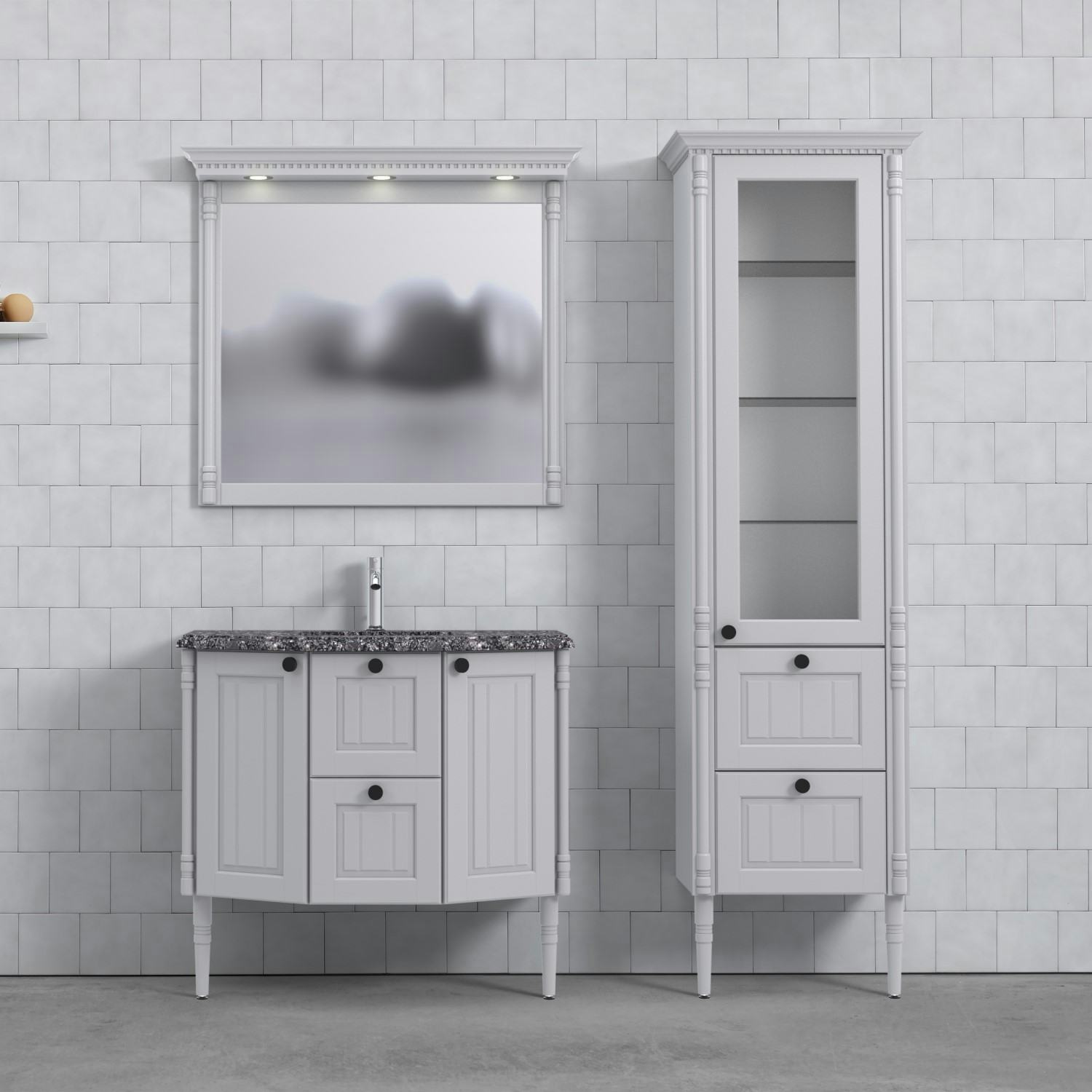 Tvättställsskåp Björbo Badrum Valhall Lådor