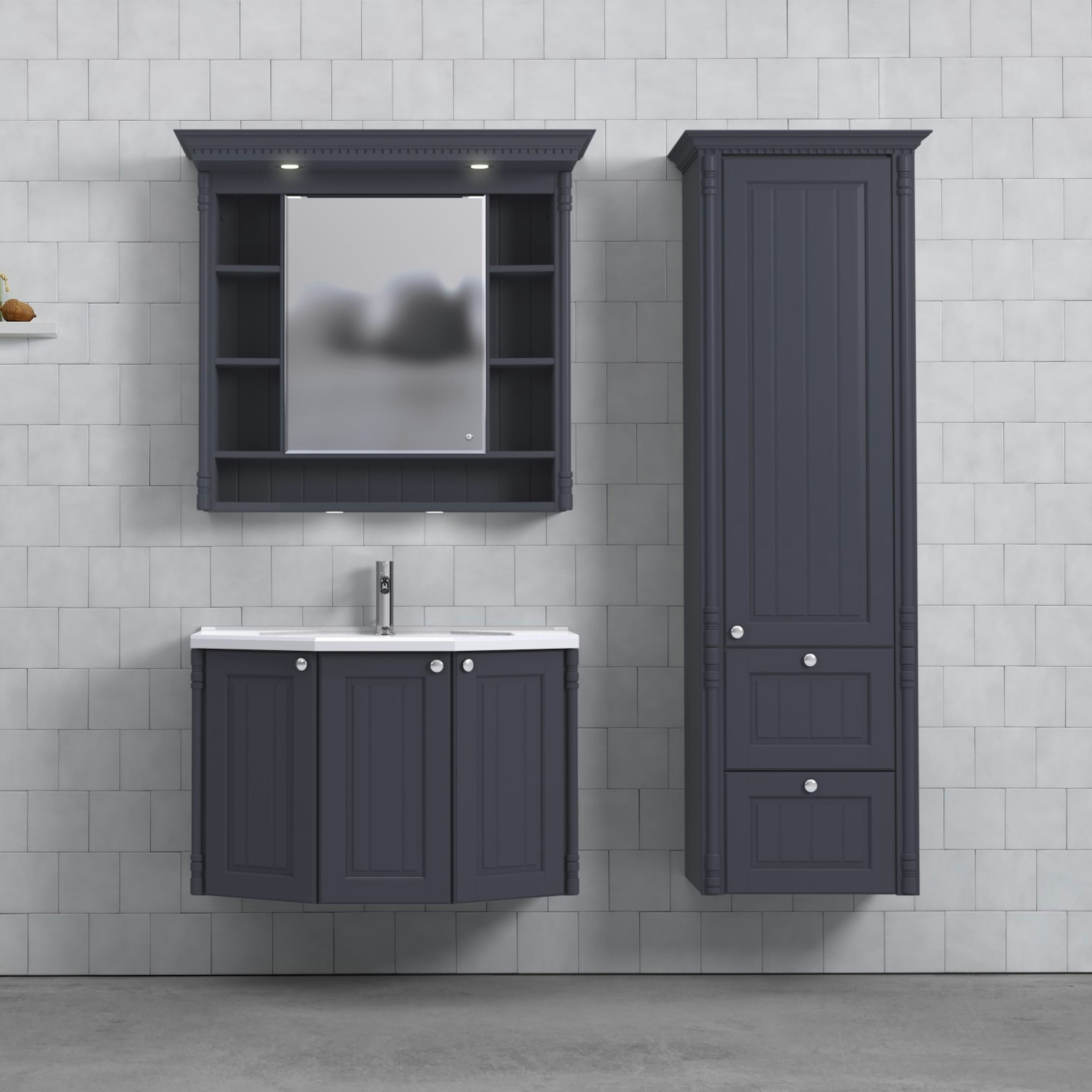 Tvättställsskåp Björbo Badrum Valhall Luckor