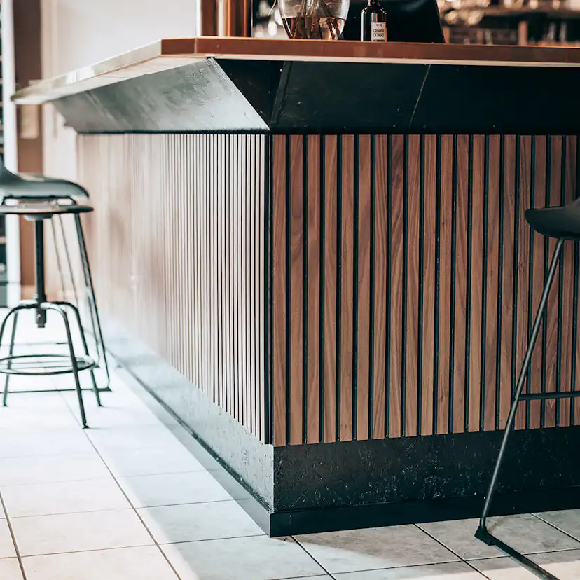 Akustikpanel Wood on wall Valnöt Oljad