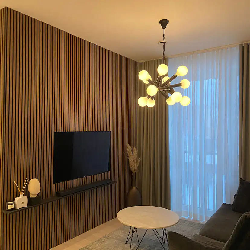 Akustikpanel Wood on wall Valnöt Oljad