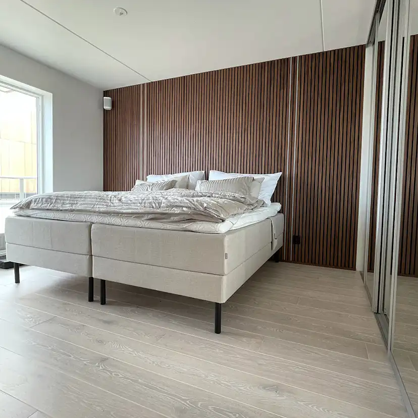 Akustikpanel Wood on wall Valnöt Oljad