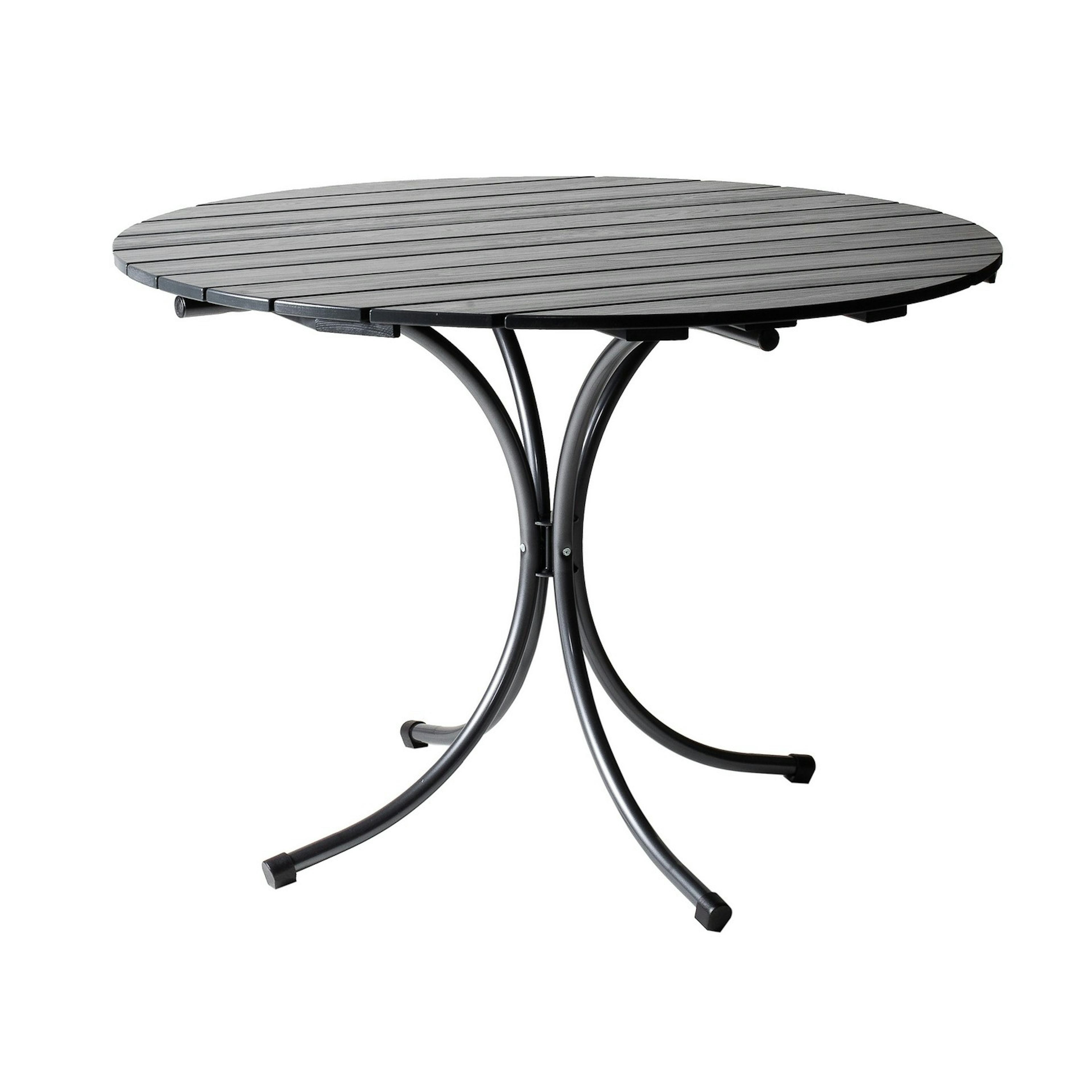 Utebord Varax Suvisaari Runt Trädgårdsbord i Trä & Aluminium