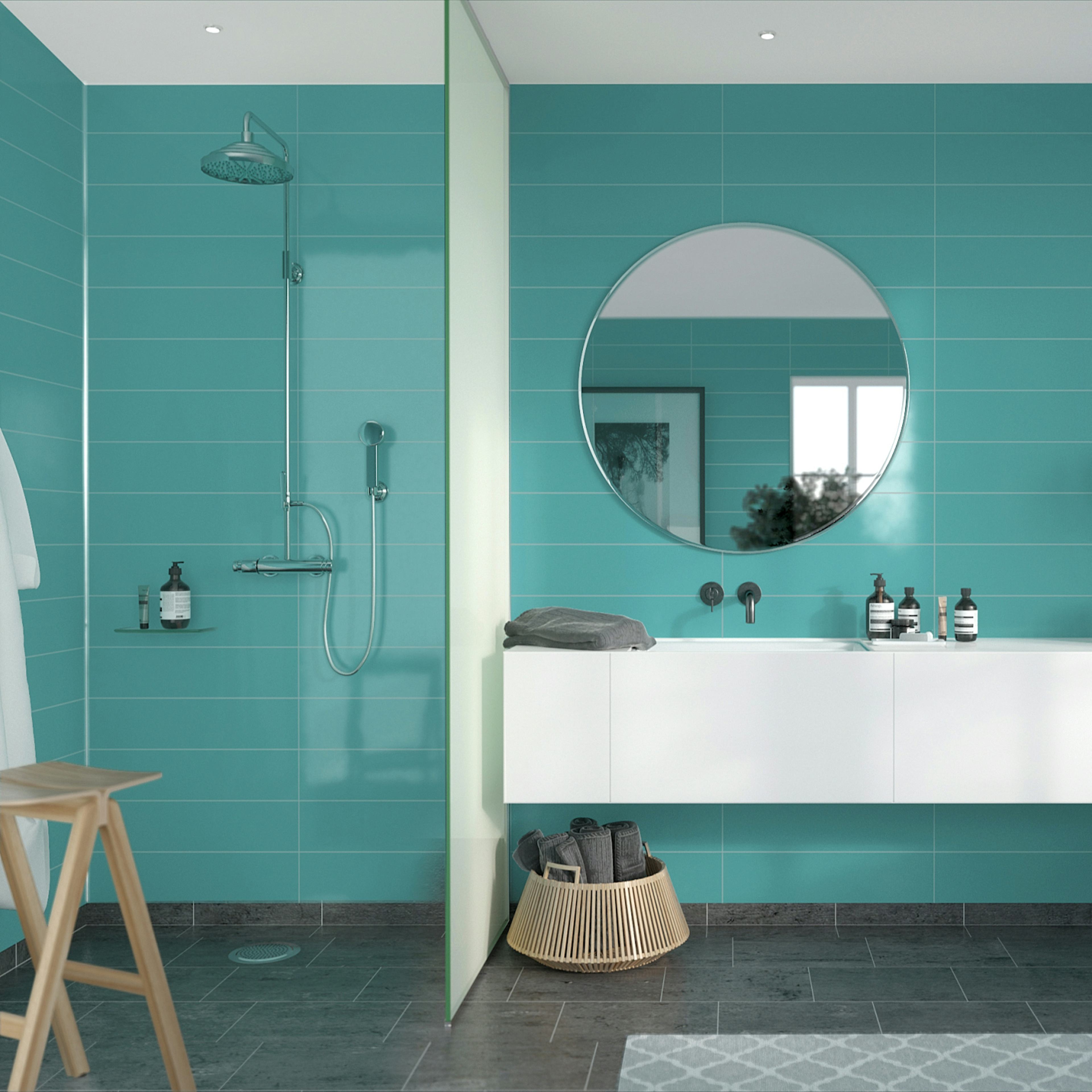 Våtrumsskiva Fibo Aquamarine 2212-M6015HG