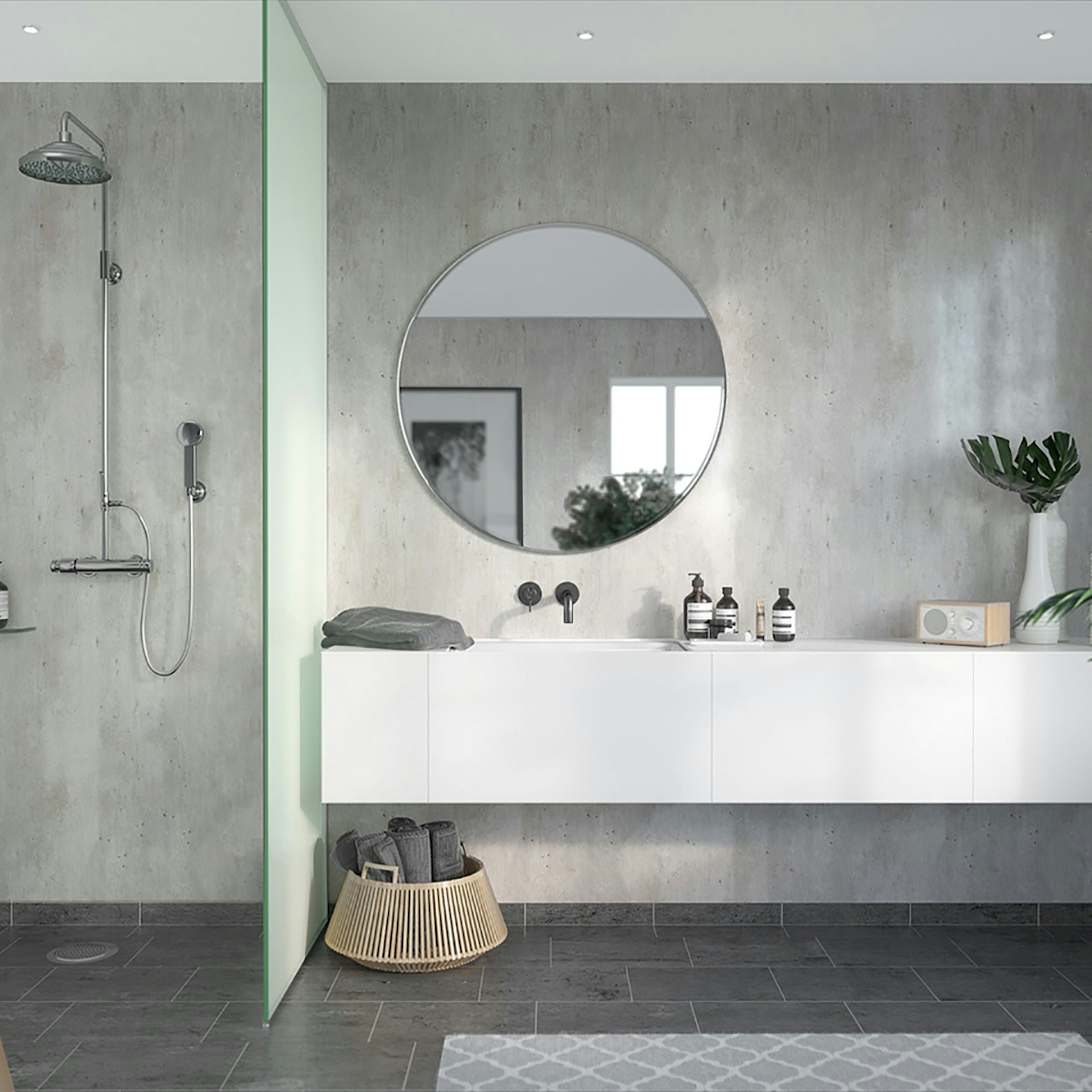 Våtrumsskiva Fibo Cracked Cement 2204-F00 S