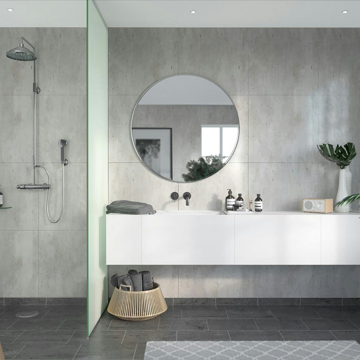 Våtrumsskiva Fibo Cracked Cement 2204-M66 S