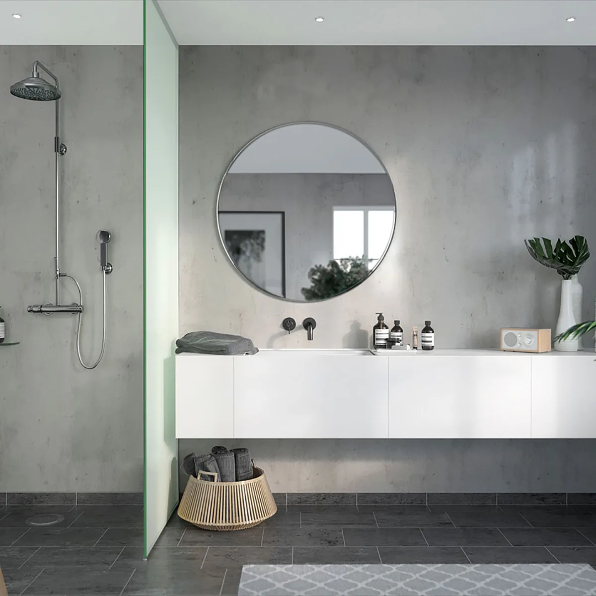 Våtrumsskiva Fibo Lentini Light 8054 M00 STN