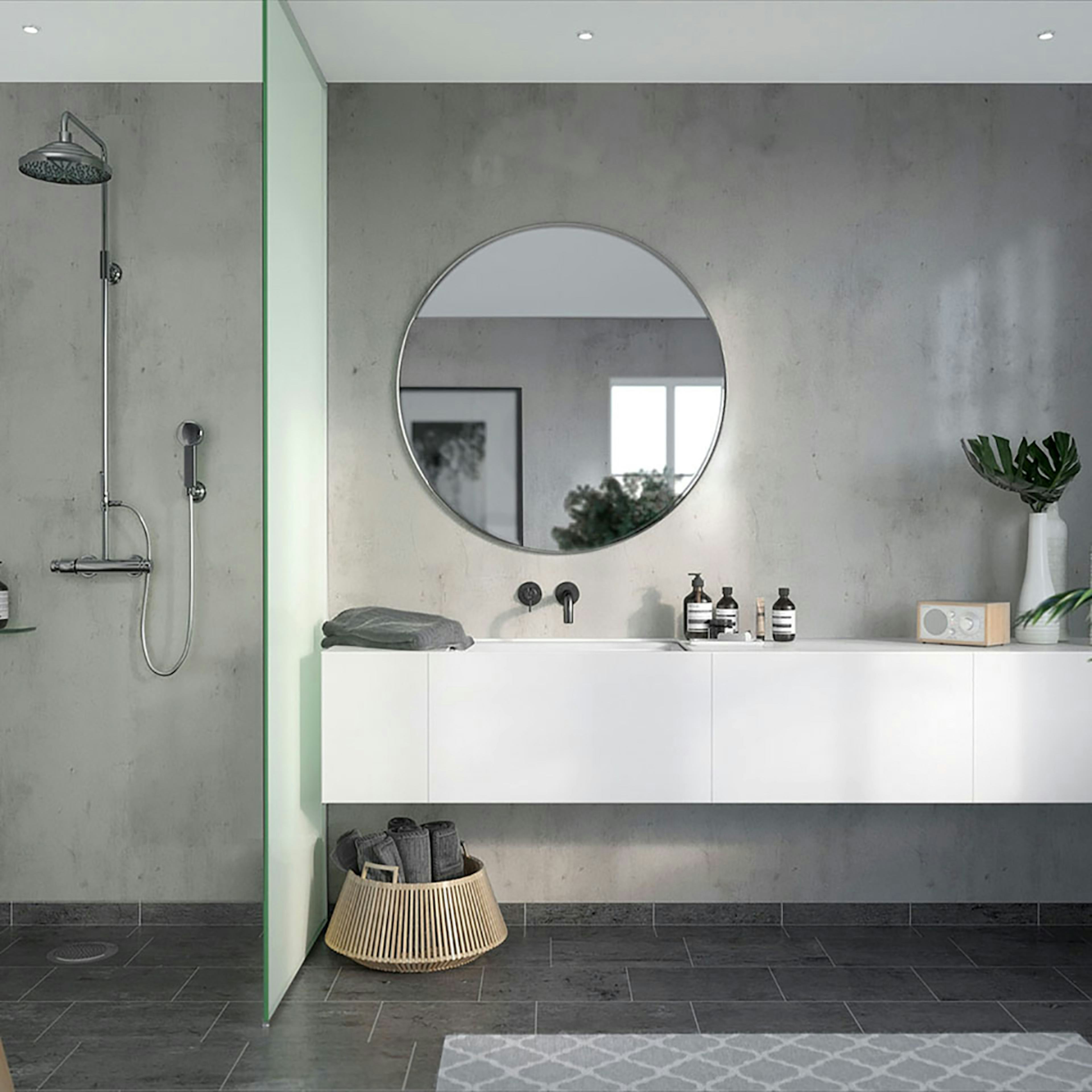 Våtrumsskiva Fibo Lentini Light 8054 M00 STN