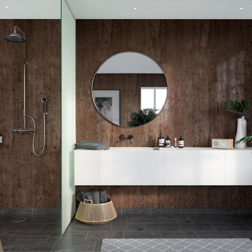 Våtrumsskiva Fibo Rough Wood 7969 F00-SC