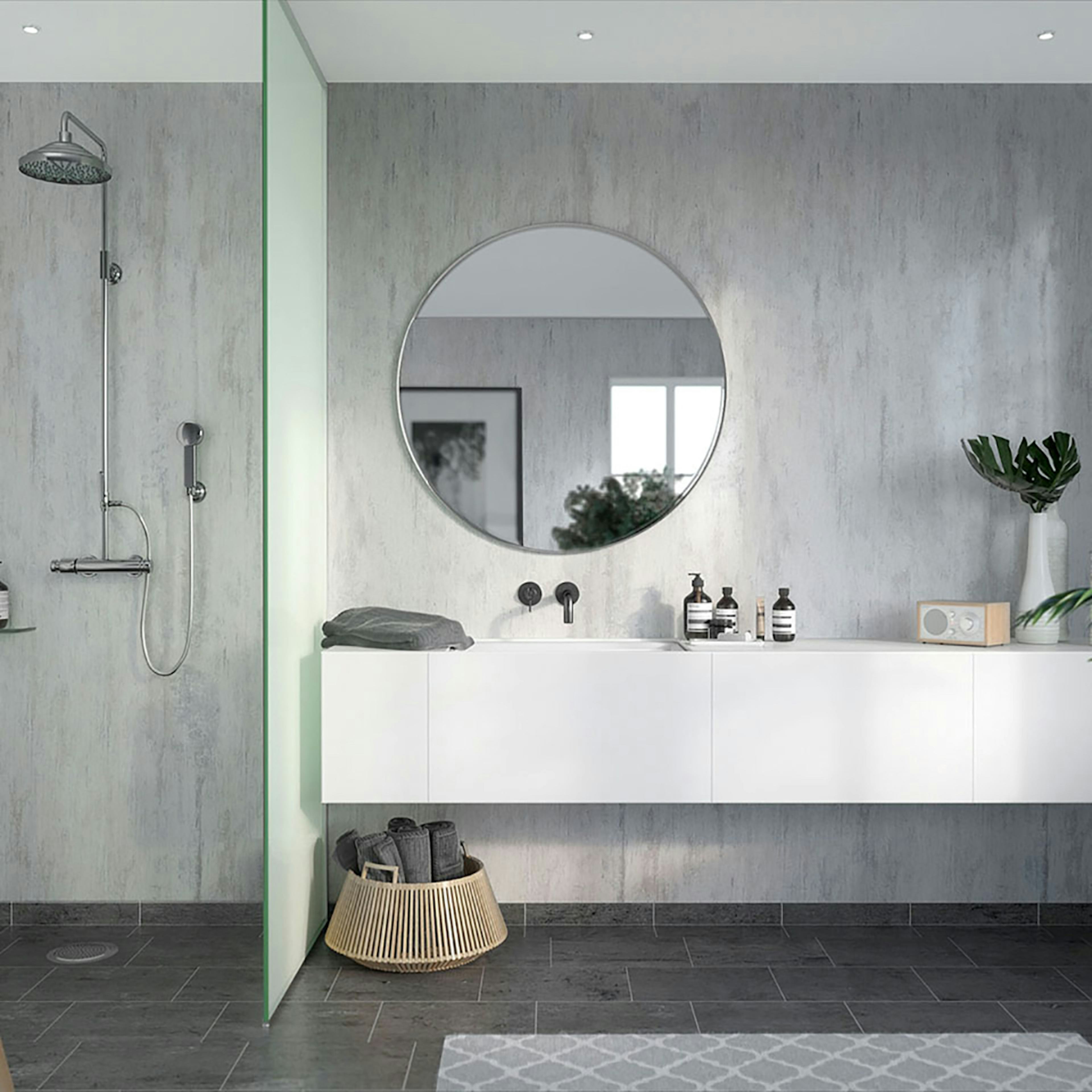 Våtrumsskiva Fibo Shabby Chic 2898-F00 RU