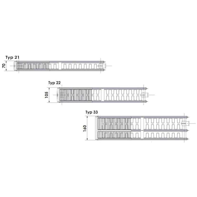 Vattenburet Element Watt Heating Standard