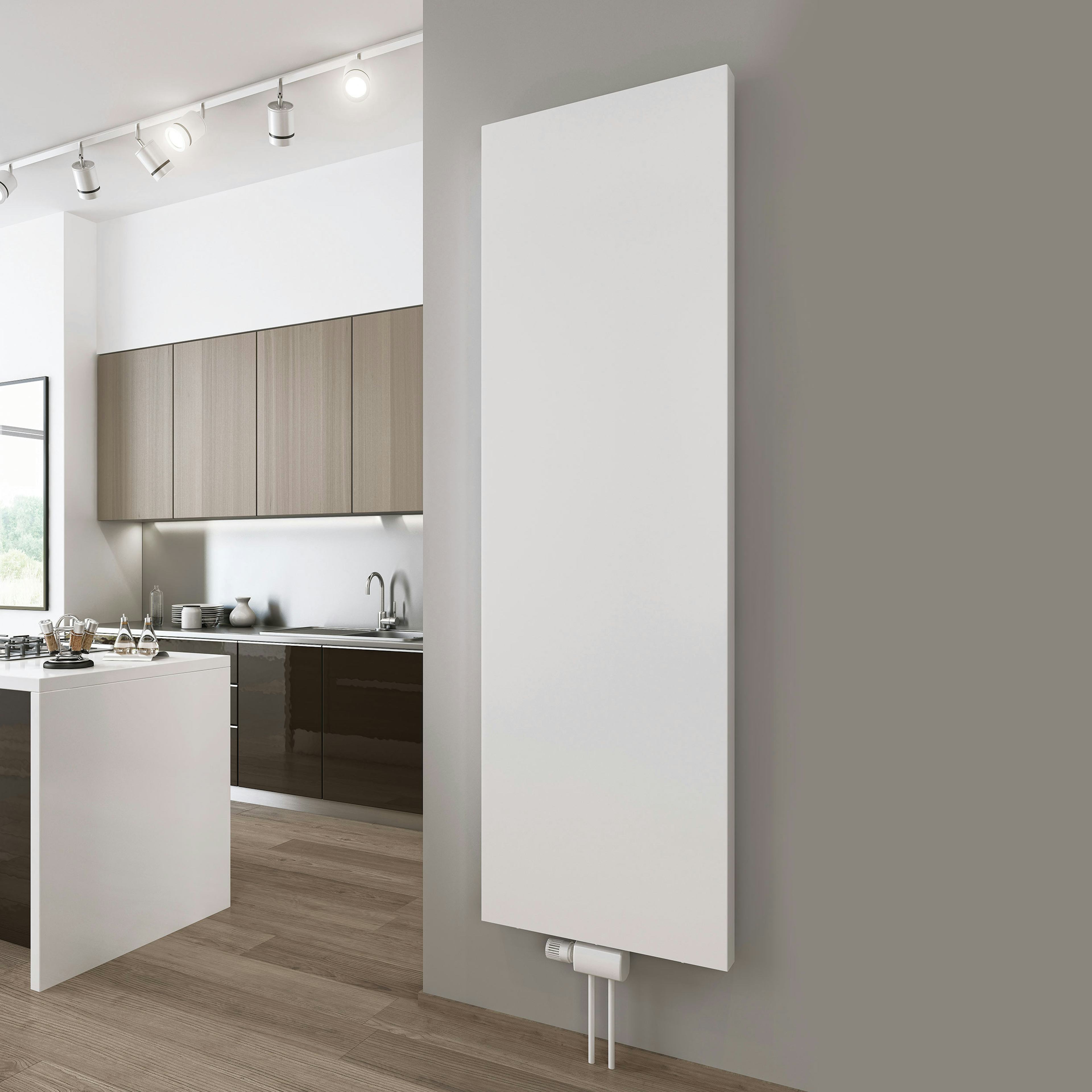 Vattenburet Element Watt Heating Vertikal