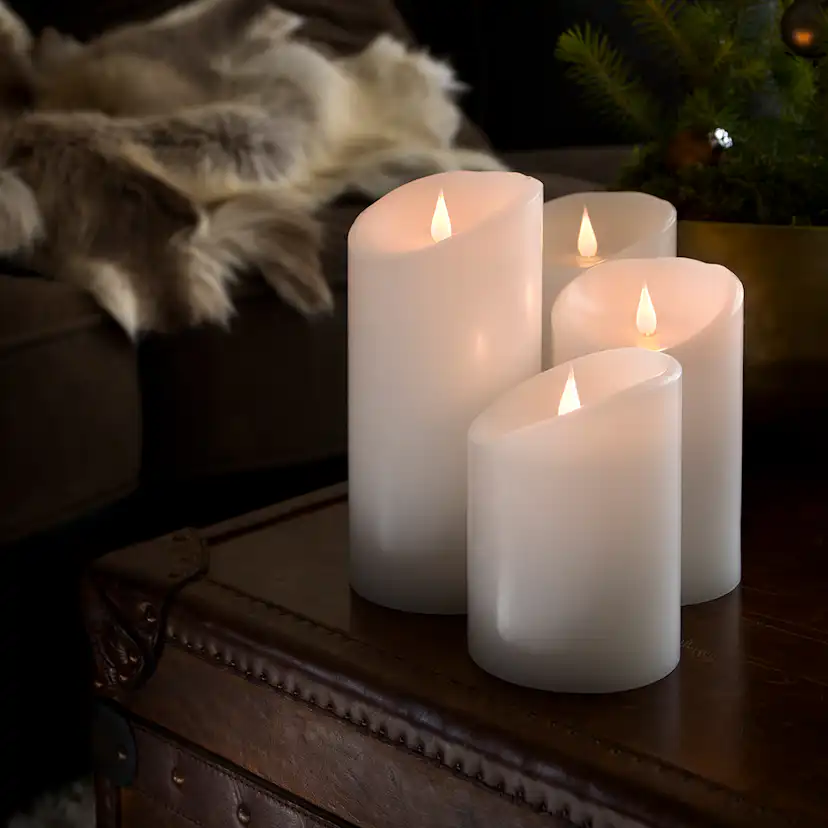 Vaxljus Gnosjö Konstsmide Ø100 LED Timer