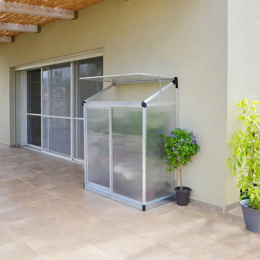 Växthus gop Lean To 0,8 kvm