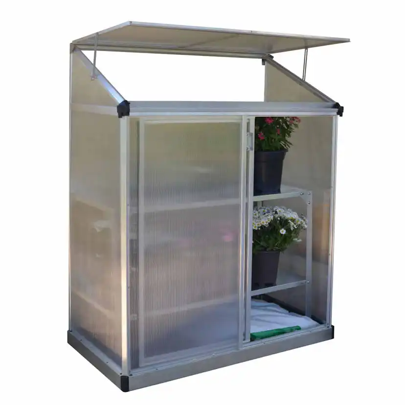 Växthus gop Lean To 0,8 kvm