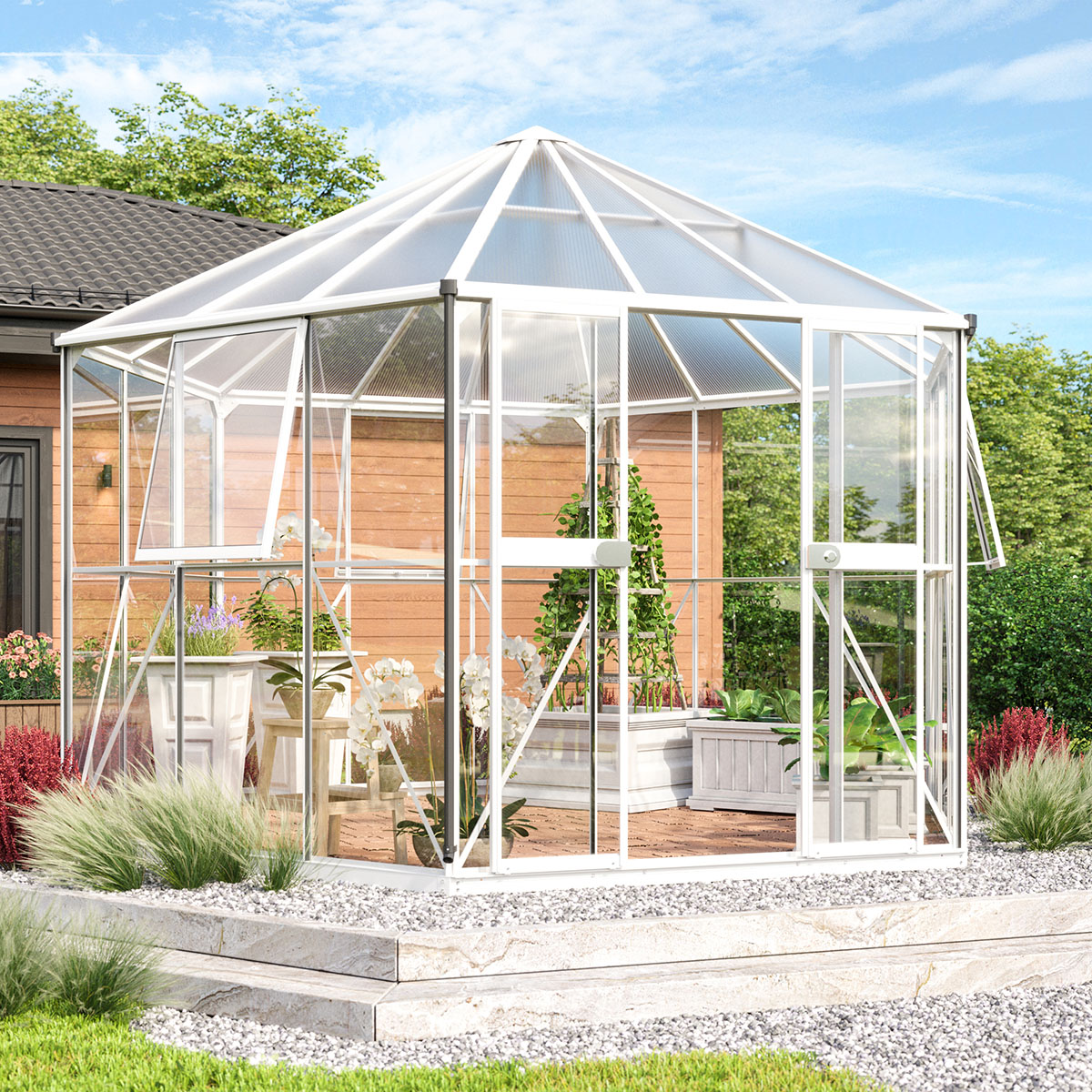 Växthus/Lusthus Vitavia Hera 9 kvm