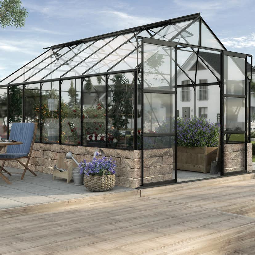 Växthus På Mur Vitavia Cassandra 11,5 kvm