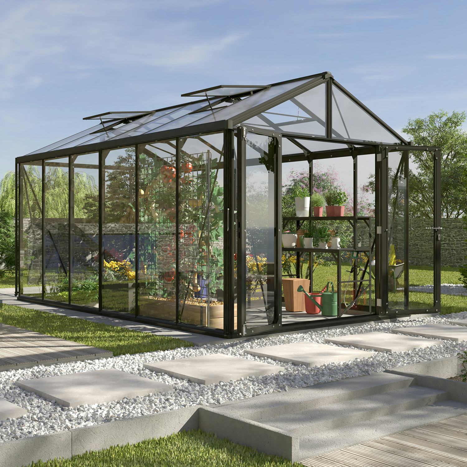 Växthus Vitavia Poseidon 11,9 kvm